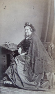 Black and white photograph of Charlotte Treadwin