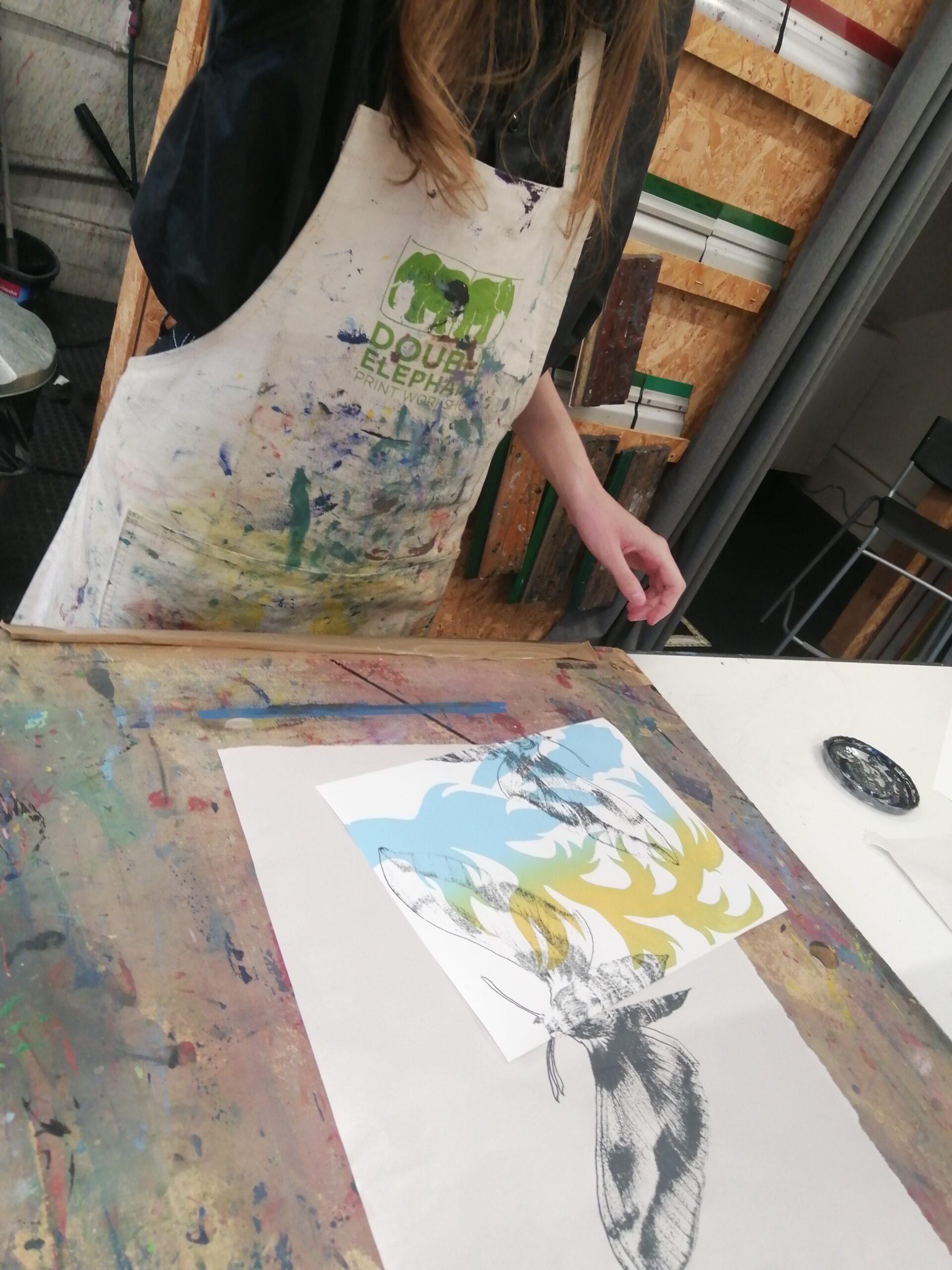 Project Buzz Young Carer's art workshop