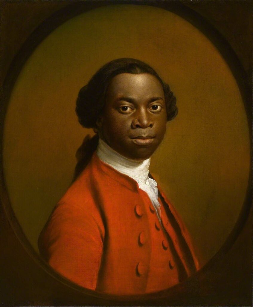 18th century Portrait of a man in a red suit